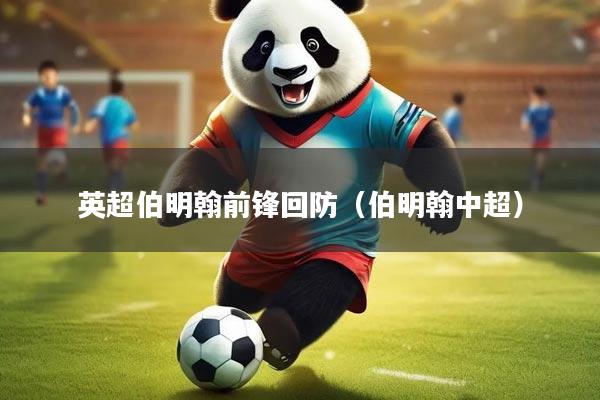 英超伯明翰前锋回防（伯明翰中超）